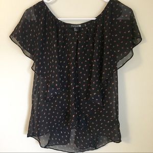 Floral Forever 21 Top